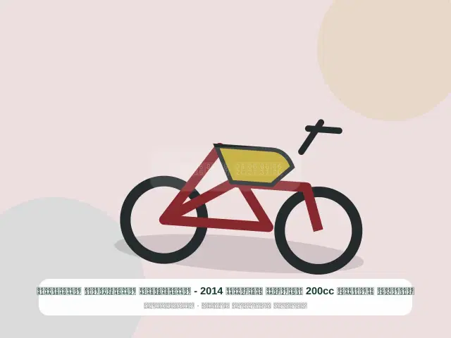 صورة مصغرة 5 من 5 — دراجة نارية 200cc رمادي موديل 2014 - الموثوق المختار النظيف