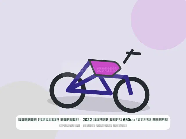 صورة مصغرة 5 من 5 — دراجة نارية 650cc ذهبي موديل 2022 - الخفيف الموثوق النظيف