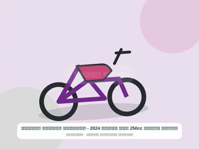 دراجة نارية 250cc فضي موديل 2024 - المضمون العملي المتين