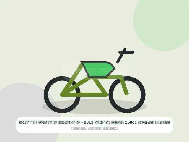 صورة مصغرة 3 من 5 — دراجة نارية 250cc ذهبي موديل 2013 - المناسب الراقي النظيف