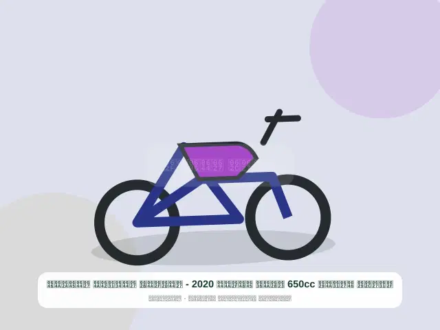 صورة مصغرة 2 من 5 — دراجة نارية 650cc أبيض موديل 2020 - الحديث الشرقي المتين