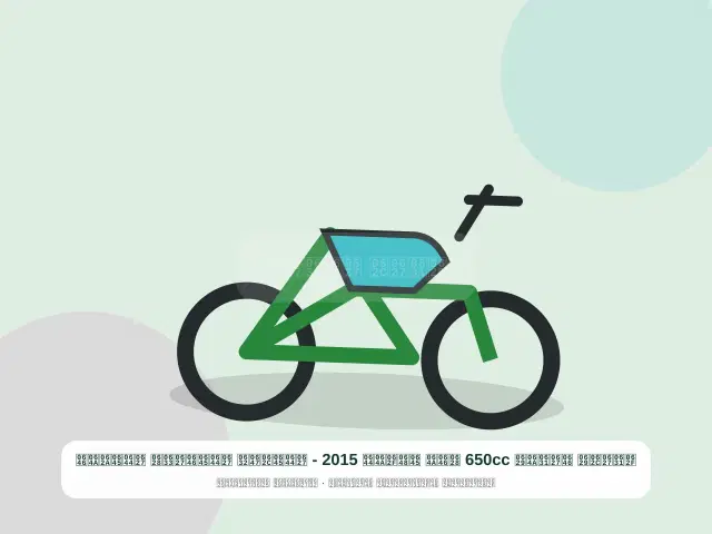 صورة مصغرة 4 من 5 — دراجة نارية 650cc بني موديل 2015 - المجهز المناسب المتين