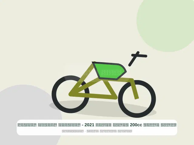 صورة مصغرة 5 من 5 — دراجة نارية 200cc عنابي موديل 2021 - المضمون المتقن النظيف