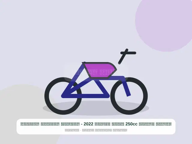 صورة مصغرة 3 من 5 — دراجة نارية 250cc أبيض موديل 2022 - الحديث المتقن النظيف